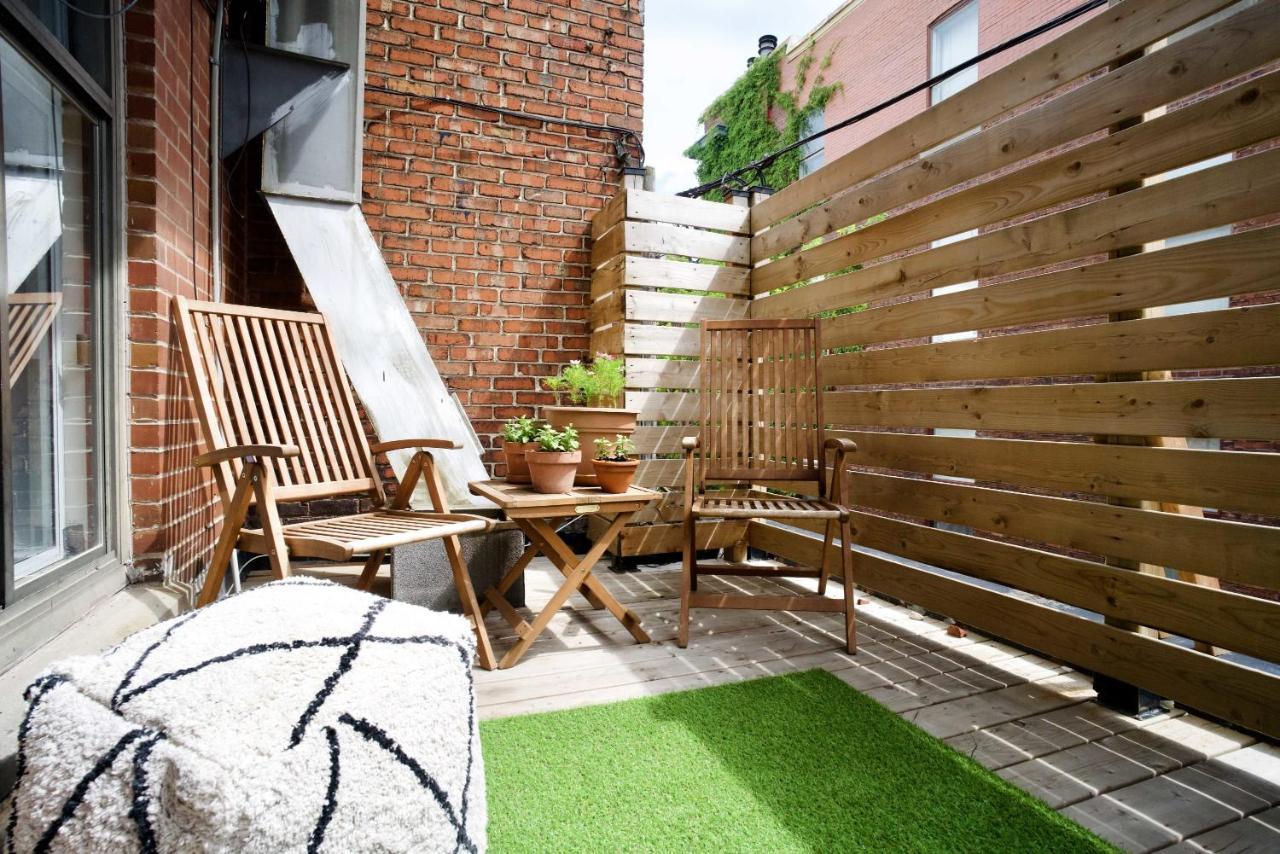 M11 Luxury 1Br Sofa Bed In The Heart Of Plateaumile-End Montréal Exterior foto